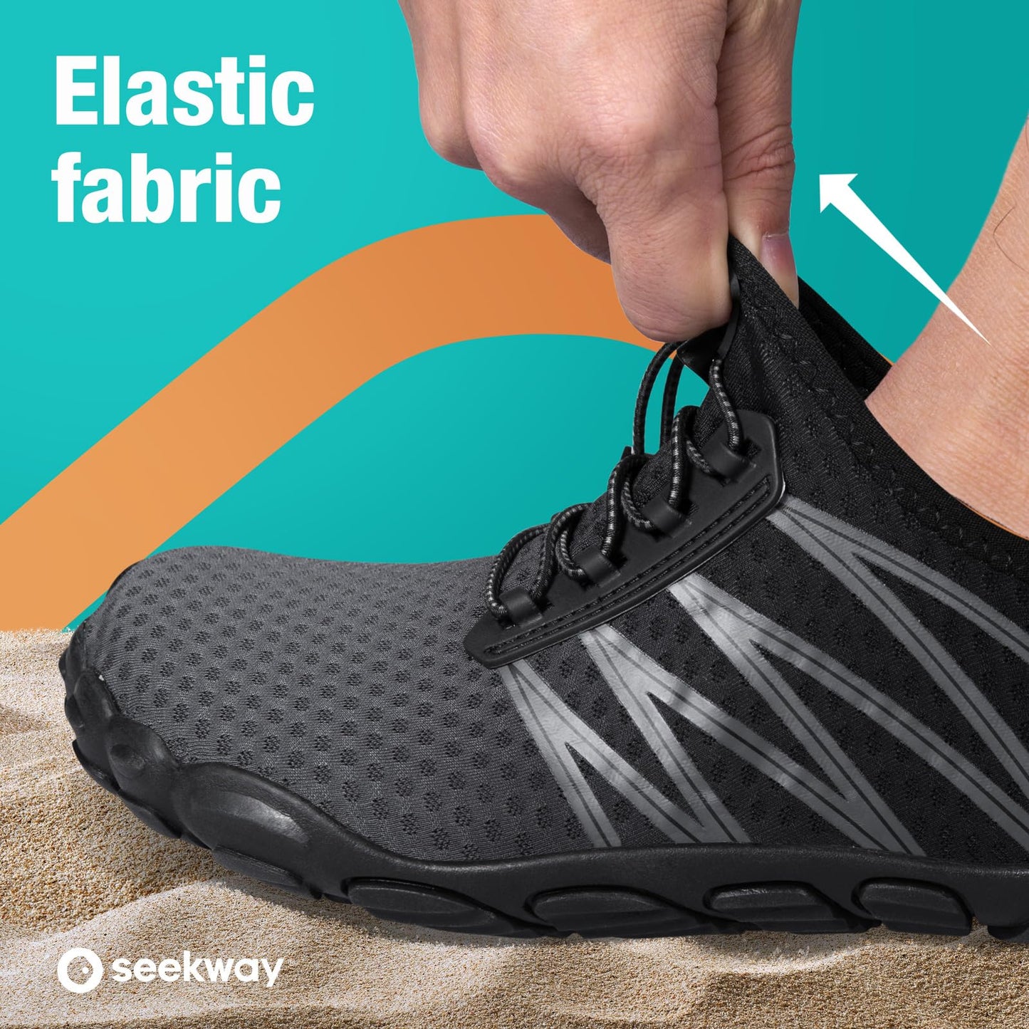 SEEKWAY Water Shoes Men Women Adult Quick-Dry Aqua Sock Barefoot for Beach Swim River Pool Lake Hiking Kayaking Surfing