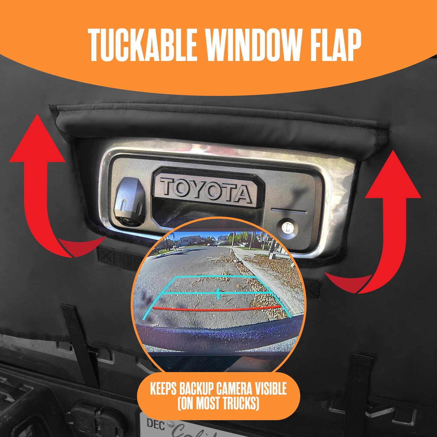 Houseables Tailgate Bike Pad, Tailgate Pad for Mountain Bike, Tail Gate Pads, Truck Bed, Protectors for Trucks, MTB, Cover, Full Size, Midsize, Pickup, Carrier, Mat, Blanket, Cache, 5 Strap, 53x16x7