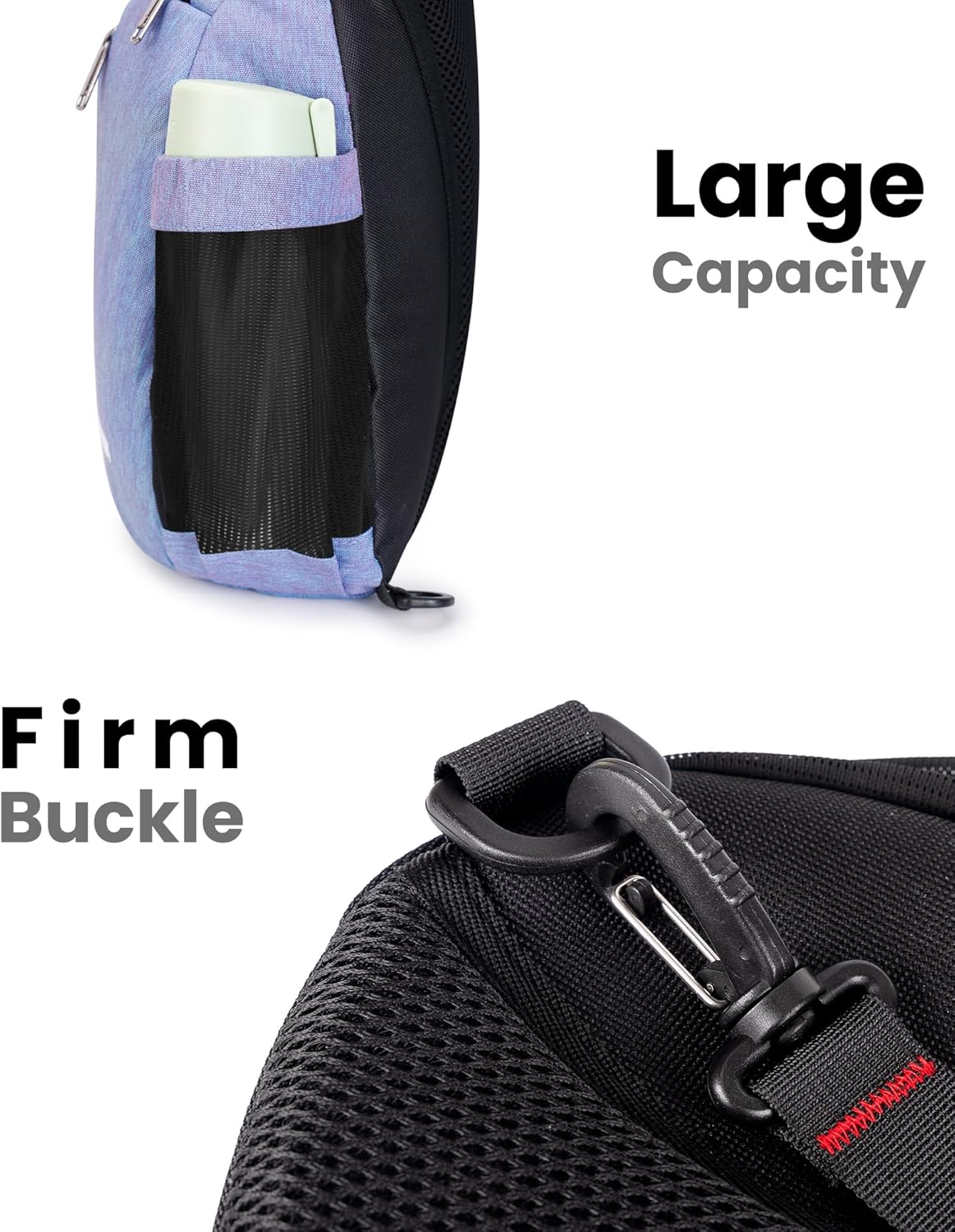 OutdoorMaster Sling Bag - Versatile Hiking Daypack | Crossbody Shoulder Backpack for Travel
