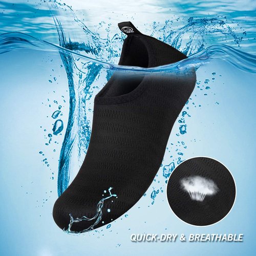IceUnicorn Water Shoes - Quick-Dry Aqua Socks for Men & Women | Perfect for Beach & Pool Activities