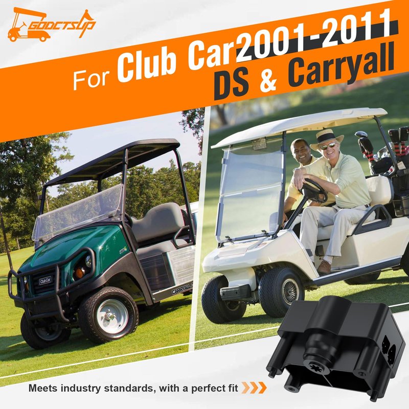 GODCTSUP Club Car MCOR Throttle Potentiometer Accelerator, Fits Club Car DS&Carryall (2001-2011) Electric Golf Cart, Golf Cart MCOR Motor Controller Replace OEM# 1021011-01, 102101101