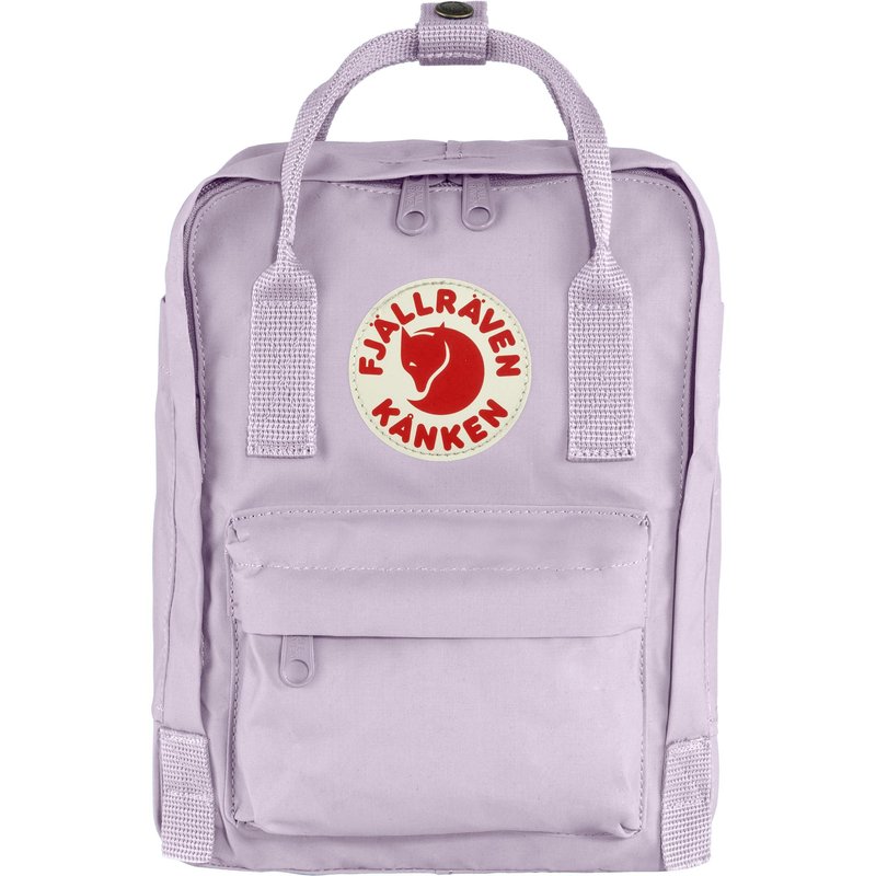 Fjällräven Kanken Mini Backpack - Compact Everyday Carry, Durable Vinylon Fabric - Travel, Pastel Lavender