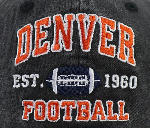 Football Hats for Men Women, Adjustable Embroidered Baseball Cap, Christmas Birthday Gifts for Dad Mom Papa Mama Husband Wife-22