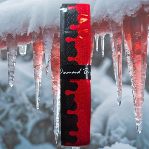 Baseball Bat Grip Tape - Non-Slip, Shock-Absorbing 1.1mm Wrap | Ice Cream Drip Design