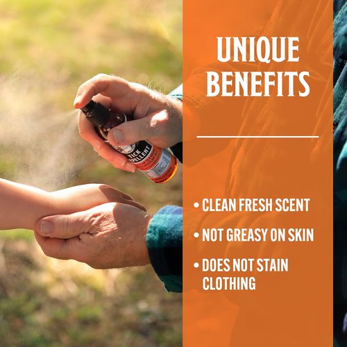 Grandpa Gus's Natural Tick & Mosquito Repellent Spray - DEET-Free, Plant-Based, 4 oz (2 Pack)