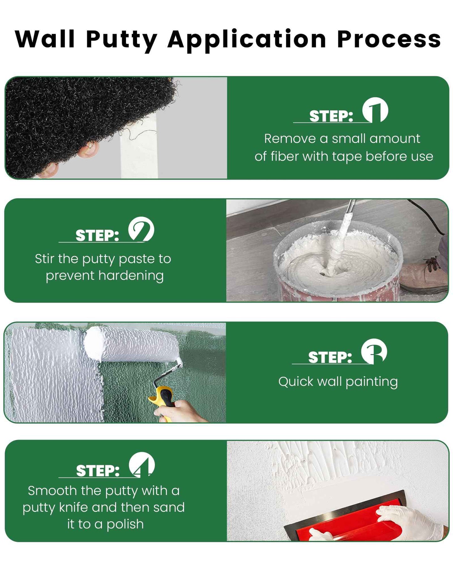 Voomey 9 Inch Drywall Compound Roller Cover with 1 Pcs Paint Roller Frame, Drywall Texture Brush, Suitable for Covering Wall and Ceiling Surfaces