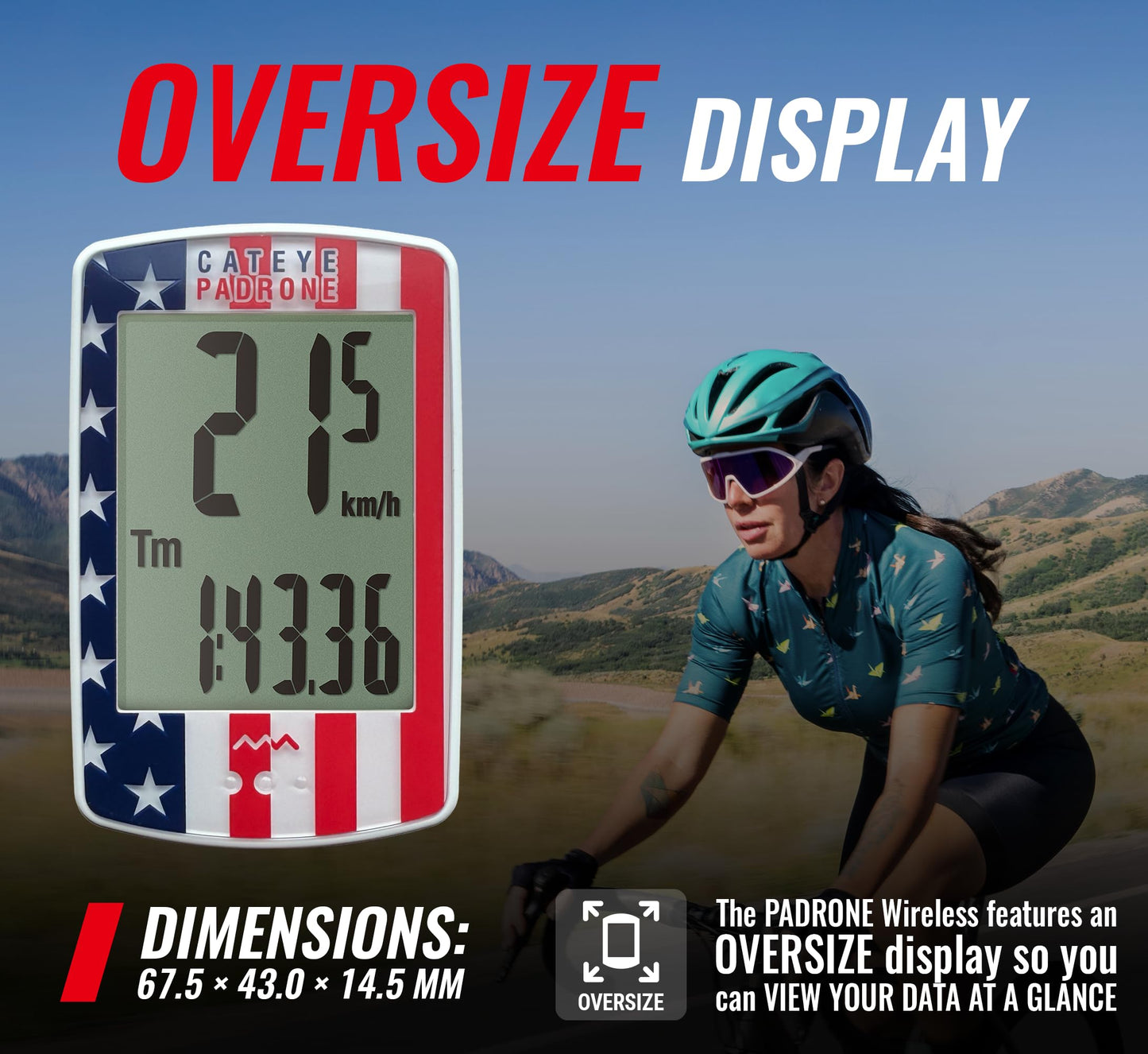 CATEYE Padrone Wireless Bike Computer (USA)