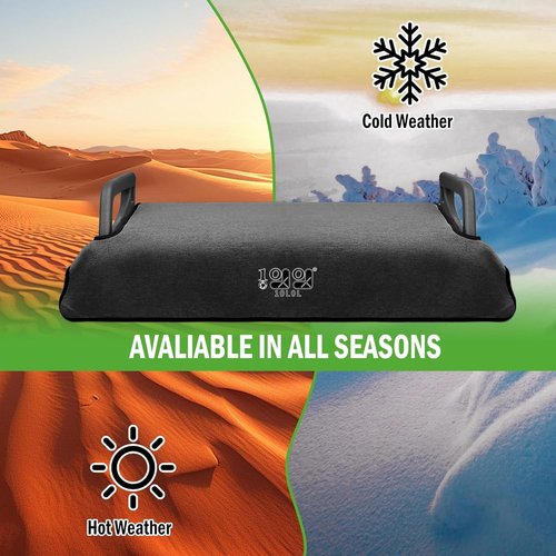 10L0L Golf Cart Seat Covers for Yamaha G2, G8, G9, G16, G19, G22 G29, Universal Golf Cart Seat Towel Blanket with Armrests Nonskid Bottom Washable & Breathable Polyester Fiber (Dark Grey)