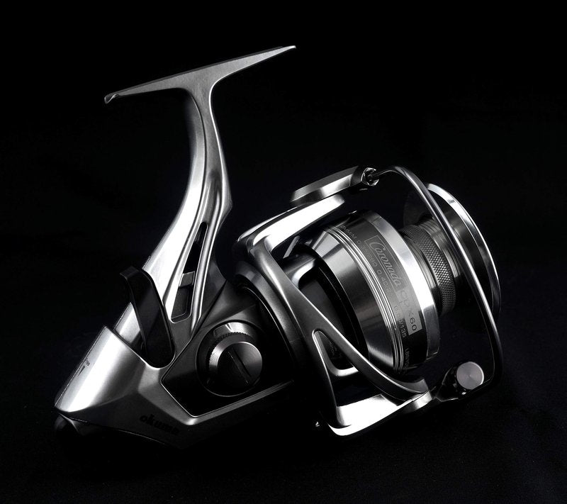 Okuma CDX-60 Coronado "Cdx" Spinning Reel, 60 Reel Size, 4.8: 1 Gearratio, 28" Retrieve Rate, 26 lb Max Drag, Ambidextrous