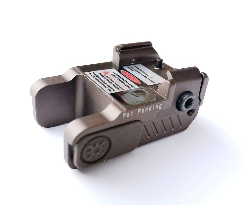 Ade Advanced Optics HG54G Full Metal Strobe Class IIIA Laser Sight for Pistol Handgun (FDE)