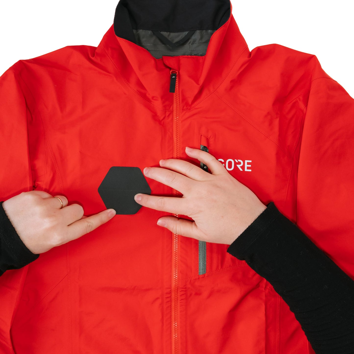 GEAR AID Tenacious Tape Gore-TEX Fabric Patches for Jacket Repair, Black, Round and Rectangle