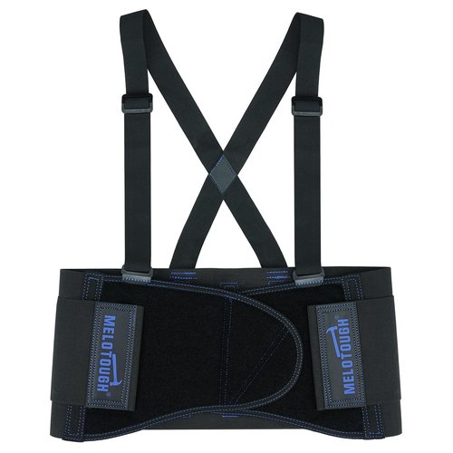 MELOTOUGH Back Brace for Men Lifting,Work Back Brace with Adjustable Shoulder Straps,Lower Lumbar Support for Heavy Lifting,Construction, Warehouse L/XL,Christmas Gifts for Men