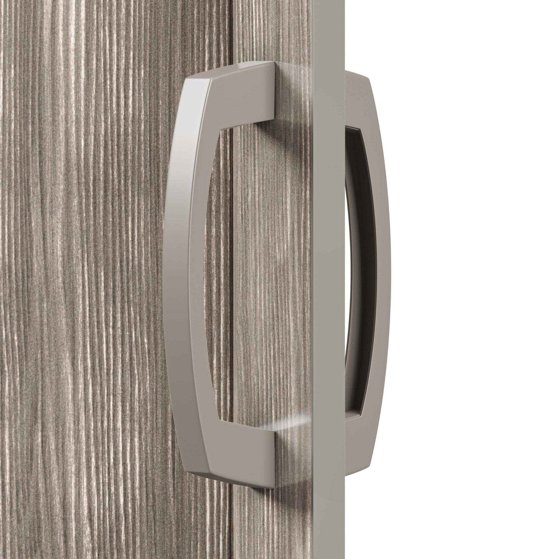 36" W Premium Foldable Accordion Doors, Double Walled Heavy Duty Folding Doors for Interior, Privacy Room Divider, Taupe