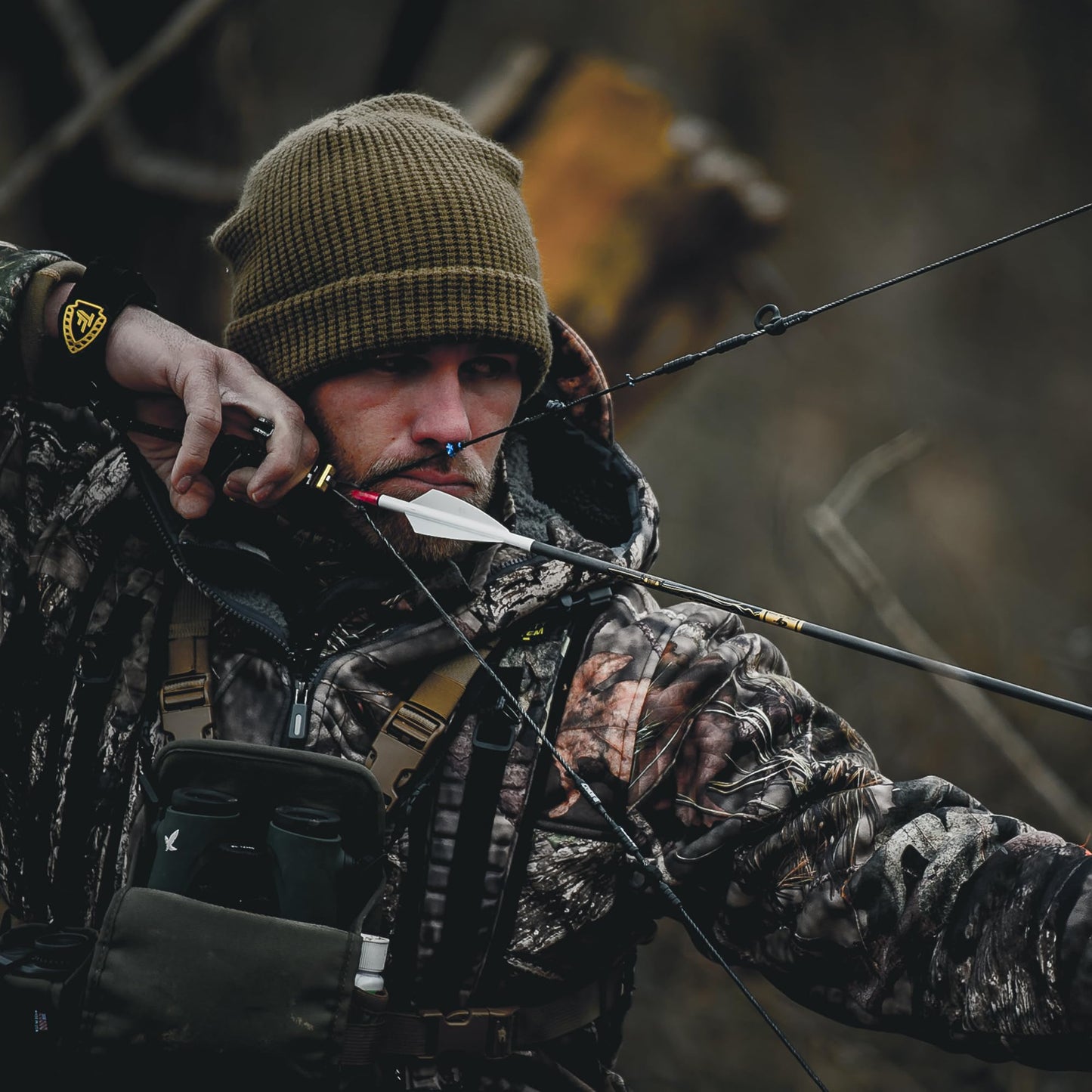 TAC Vanes 2" Driver Arrow Vanes | Archery Fletching for Compound & Crossbow | Durable, Lightweight, High Accuracy, Blue 36 Pack