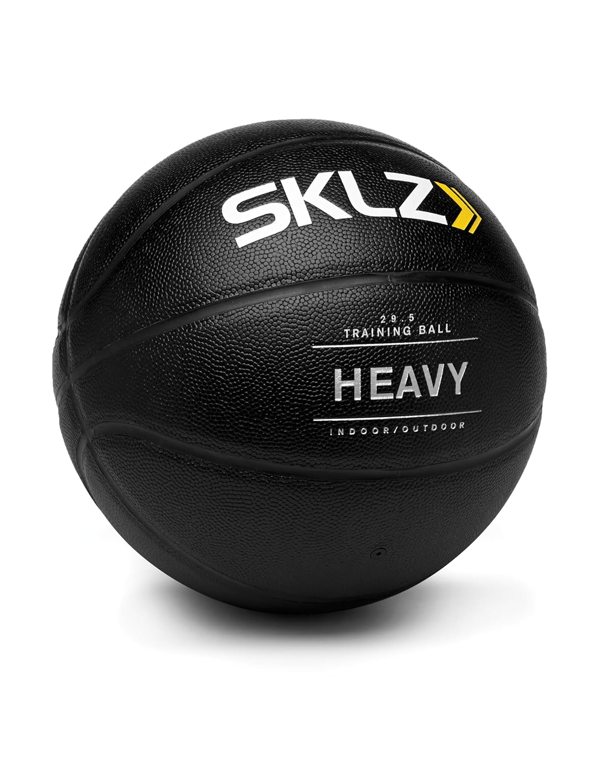 SKLZ Weighted Training Basketball - 29.5" | 3-lb Heavy Ball for Enhanced Dribbling - Durable Faux Leather
