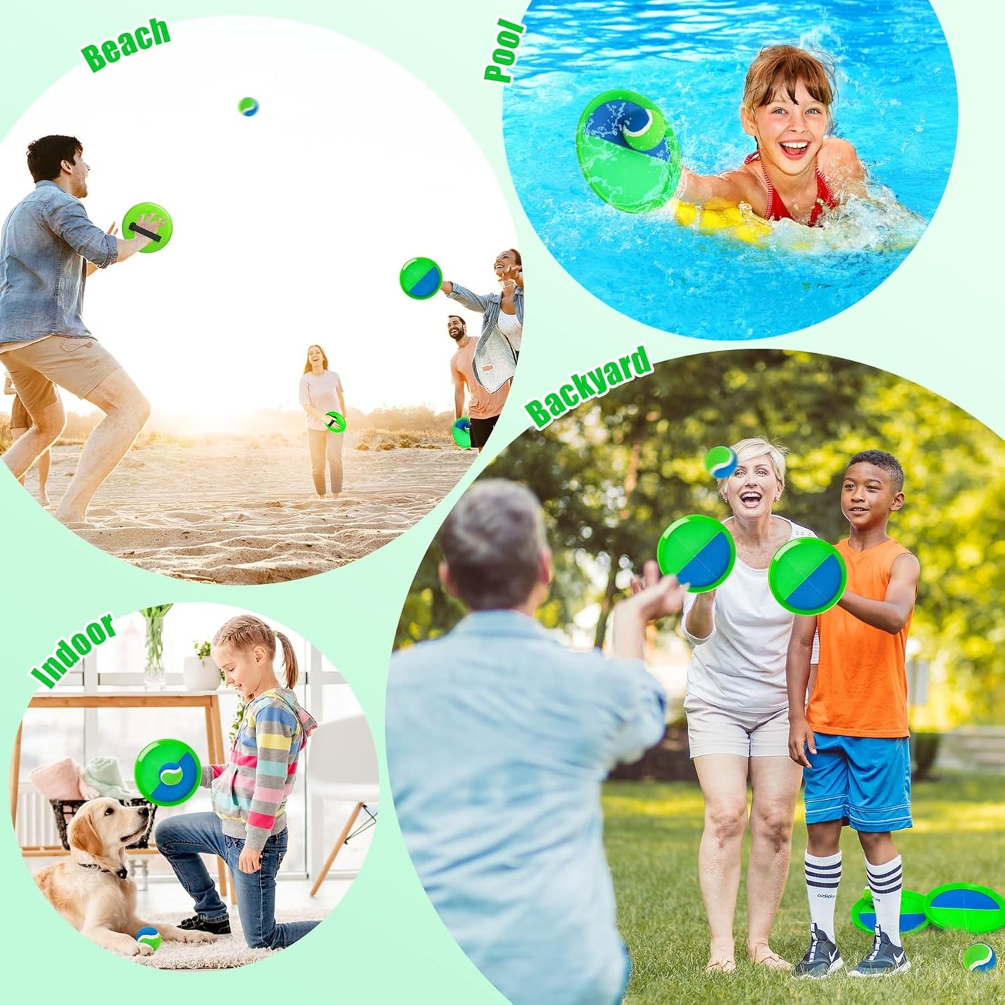 Toss and Catch Ball Game | Fun Outdoor Toy for Kids Ages 4-8 - Perfect for Beach, Pool & Yard