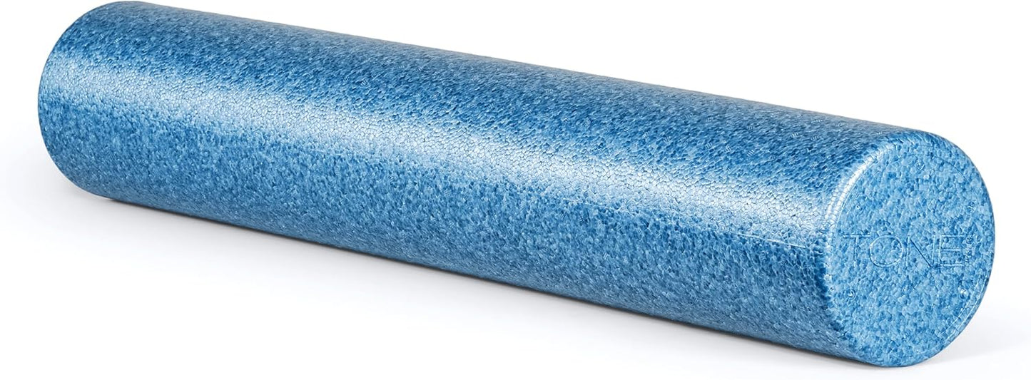 Tone Fitness High Density EPP Foam Roller - Ideal for Yoga, Pilates, Stretching & Recovery | Various Sizes & Colors