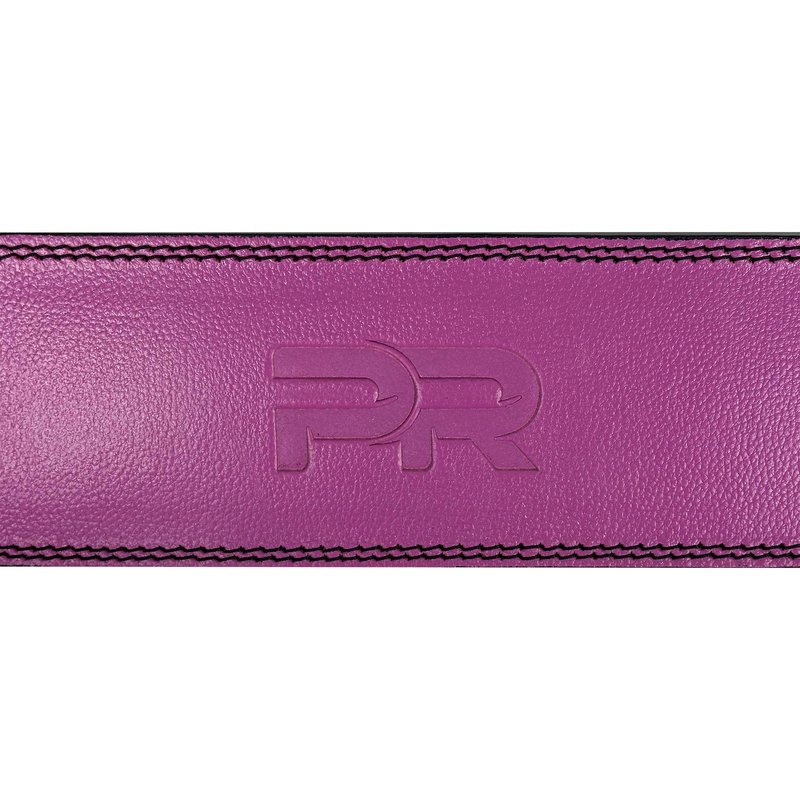 Pacific Rowr Women's Pure Heritage Full Grain Leather Lifting Belt – Handcrafted with Extra Padding, Double Prong Buckle & Double Stitching (Pink S)