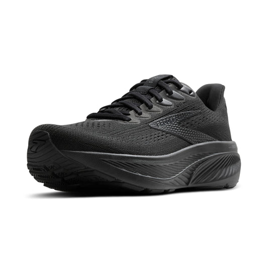 Brooks Women’s Ghost 17 Neutral Running Shoe - Black/Black/Ebony - 9 X-Wide