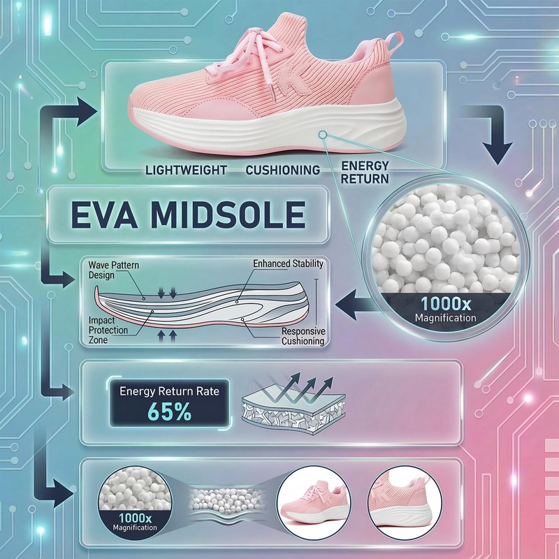 OKVOOT Women's Wide Width Sneakers - Fashion Slip-On Lightweight Athletic Shoes for Walking Running Gym Workout Tennis Training, Breathable Non-Slip Shock Absorbing Casual Wear(Pink-40)