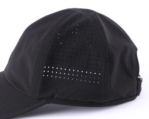 Home Prefer UPF50+ Water Repellent Quick Dry Sun Hat for Men Women Outdoor Sports Running Golf Reflective Adjustable Baseball Cap Black Large