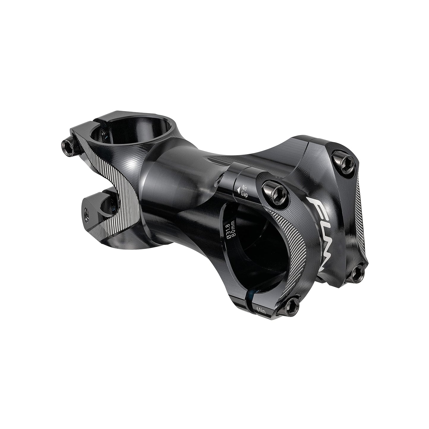 Funn Tron Bike Stem, Length 80mm Bicycle stem with 31.8mm Bar Clamp - Durable and Lightweight Alloy Bike Stem for Gravel Bike, Road Bike, Mountain Bike and BMX Bike