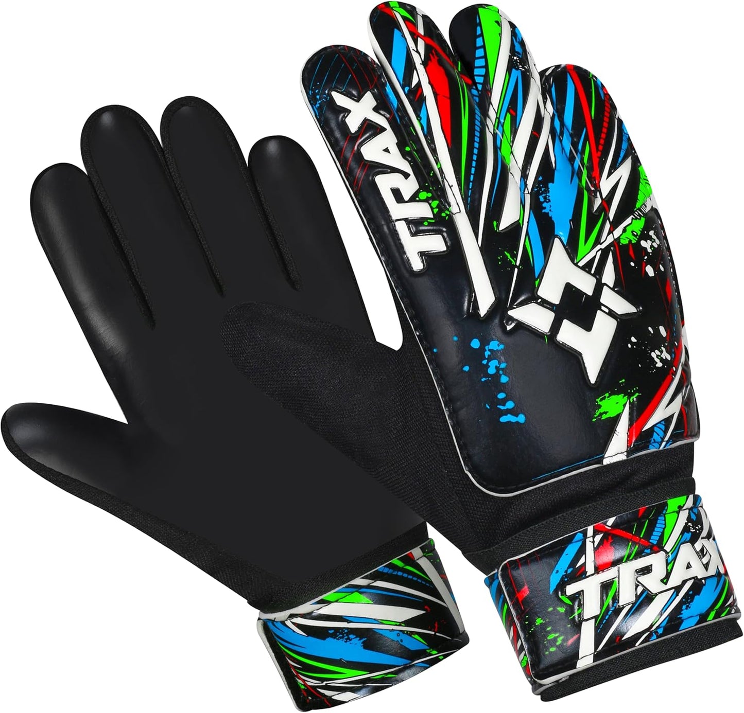 Skiennix Soccer Goalie Gloves - Youth & Adult Football Goalkeeper Gloves with Anti-Slip Grip & Finger Protection