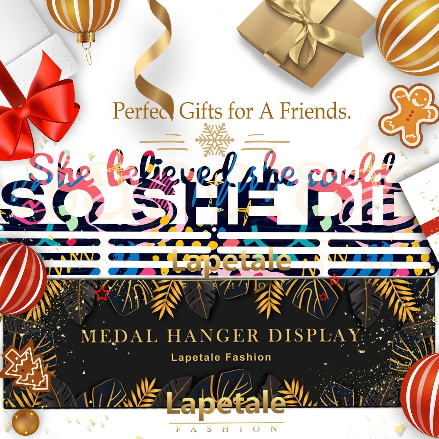 Skiennix Race Medal Holder - Stylish Wall Hanger for Marathon & Runner Medals | Perfect Gift