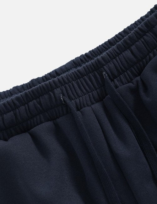 Aelfric Eden Barrel Sweatpants for Mens Side Striped Drawstring Elastic Waisted Wide Leg Lounge Pants with Pockets Blue