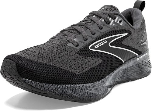 Brooks Men’s Levitate 6 Running Shoe - Lightweight Comfort in Blackened Pearl/Ebony - Size 8.5 Medium
