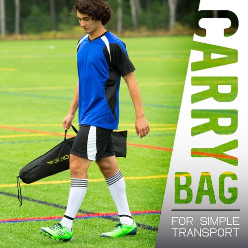 Franklin Sports Blackhawk Soccer Goal - Portable Pop-Up Nets for Youth & Adults | Indoor & Outdoor Use