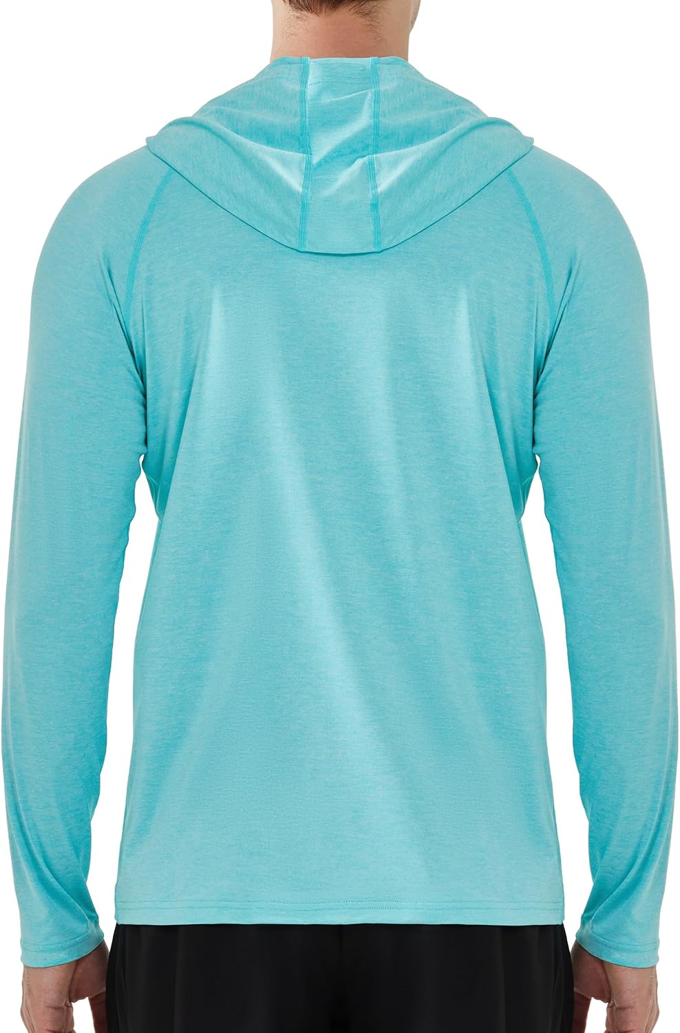 Roadbox Men's Fishing Shirt - UPF 50+ Long Sleeve UV Sun Protection Hoodie | Quick Dry Rash Guard