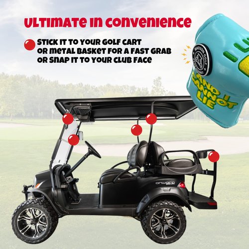 Funny Golf Club Covers for Putter, I Like Big Putts and I Cannot Lie headcovers, Funny Headcover for putters, Golf Gifts for Men, Dad, and Women, Great Golf Accessories for Men (Blade Putter)