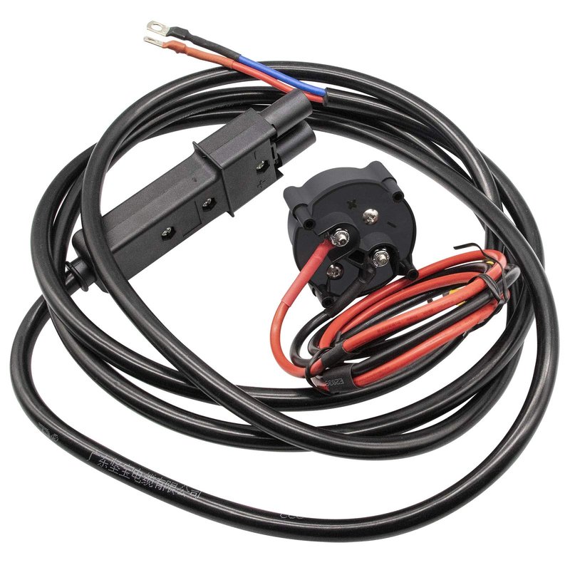 CLUBRALLY 48V MAC DC Charger Plug with 130in DC Cord Kit JR1-H235A-00+JR1-H6181-02-00 Powerwise Receptacle with Wires Applicable to Electric G19/G22