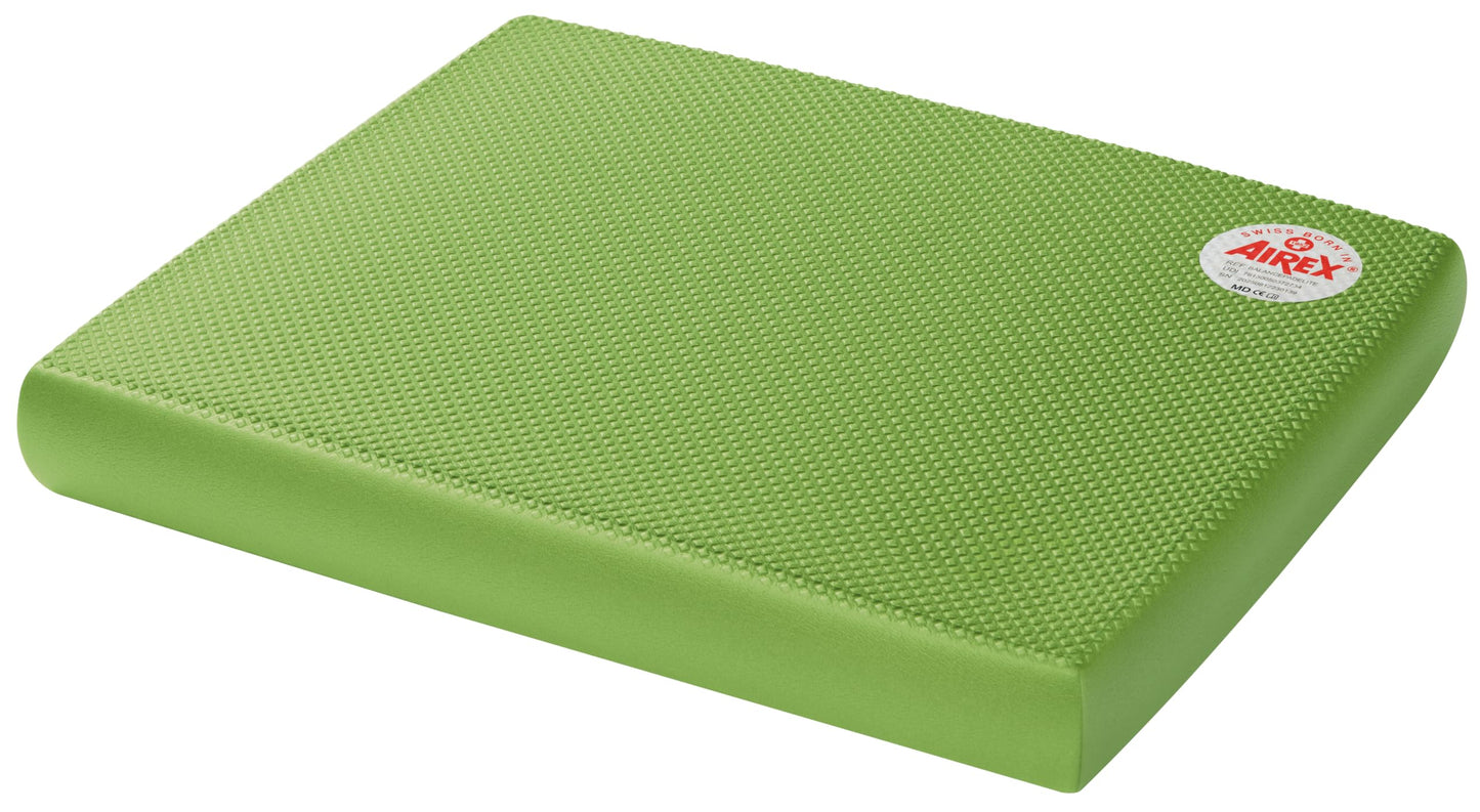 Airex Balance Pad - Exercise Foam Pad Physical Therapy, Workout, Plank, Yoga, Pilates, Stretching, Balancing Stability Mat, Kneeling Cushion, Mobility Strength Trainer for Knee, Ankle - Elite, Kiwi