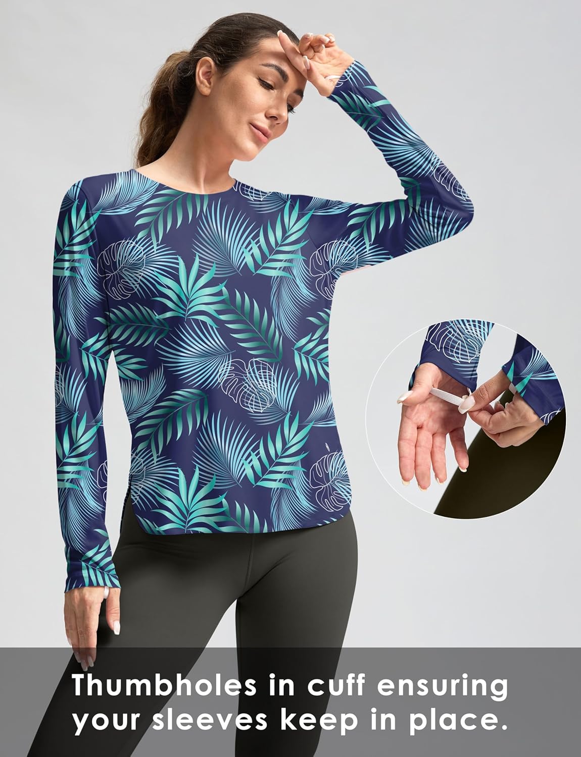 Skiennix Women's Sun Shirt - UPF 50+ Long Sleeve UV Protection Top for Hiking & Workouts