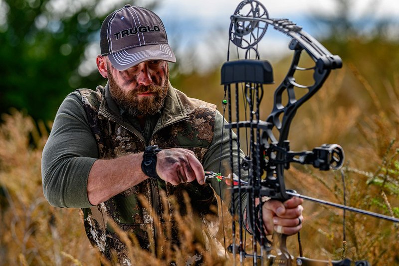TRUGLO Tectro 6-Arrow Ultra-Quiet Lightweight Aluminum Vibration-Absorbing Bow Hunting Archery Quiver