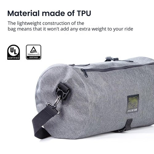 Aventon bike handlebar bag | Versatile Handlebar and Rear Rack bike bag | Lightweight and Durable bike bags for bicycles rear rack | Easy On-and-Off Attachment | Perfect for Essentials