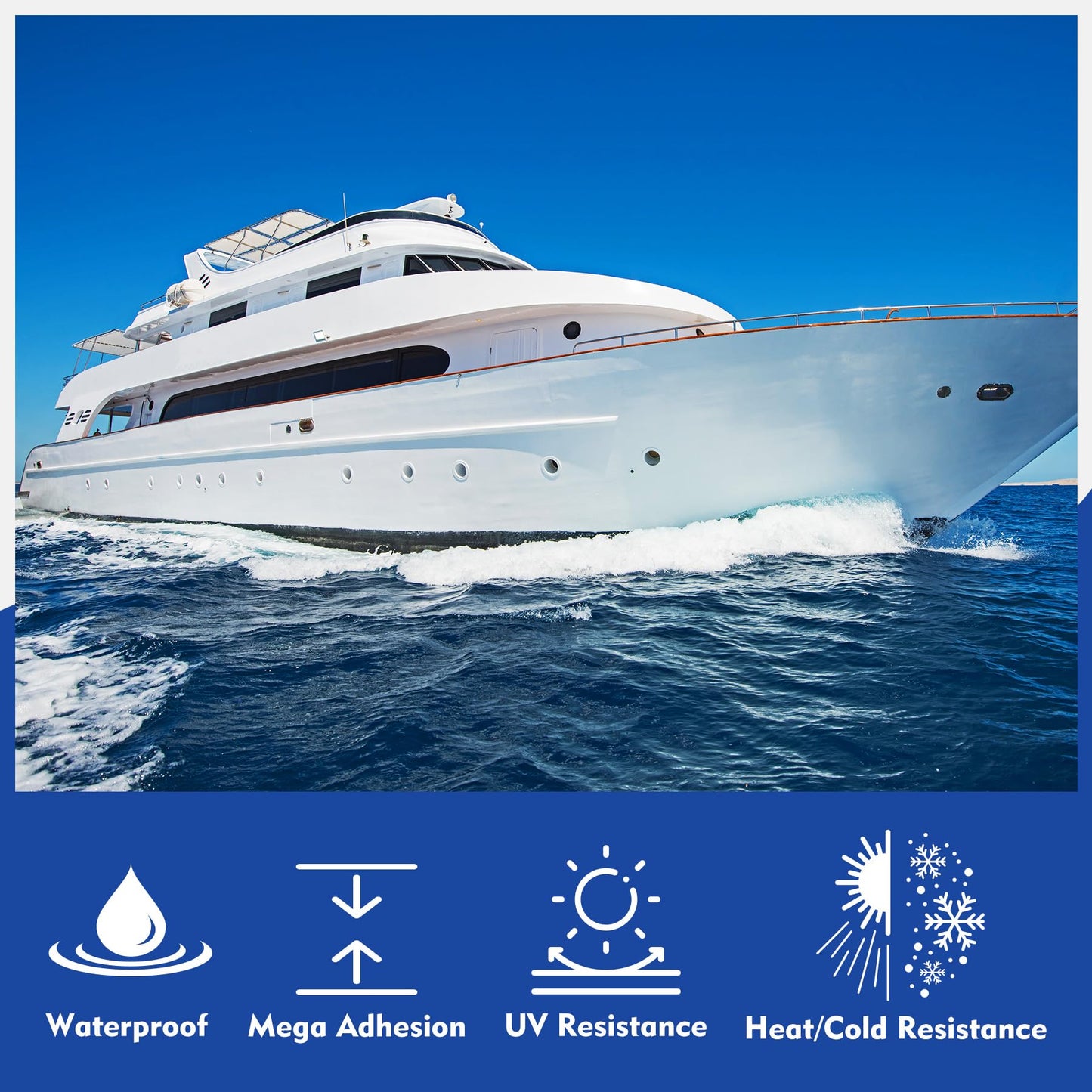 Marine Fiberglass Boat Repair Kit, 100ml Gel Coat Repair Kit for Boats, Fiberglass Repair Kit for Boats, Epoxy Resin Glue Filler Fix Scratch, Crack, Hole, Pit, Suitable for Porcelain Acrylic(White)