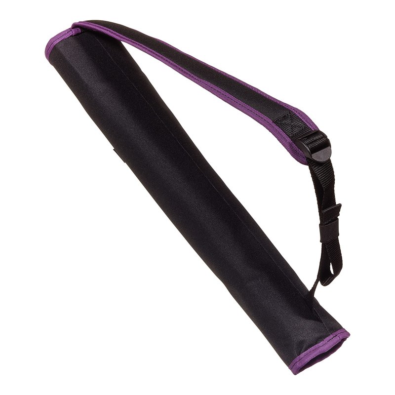 Youth Archery Compact Back Quiver, Purple/Black, One Size (7038)