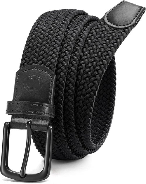 CHAOREN Men's Braided Stretch Golf Belt - Perfect Fit for Casual Shorts, Jeans & Golf Pants