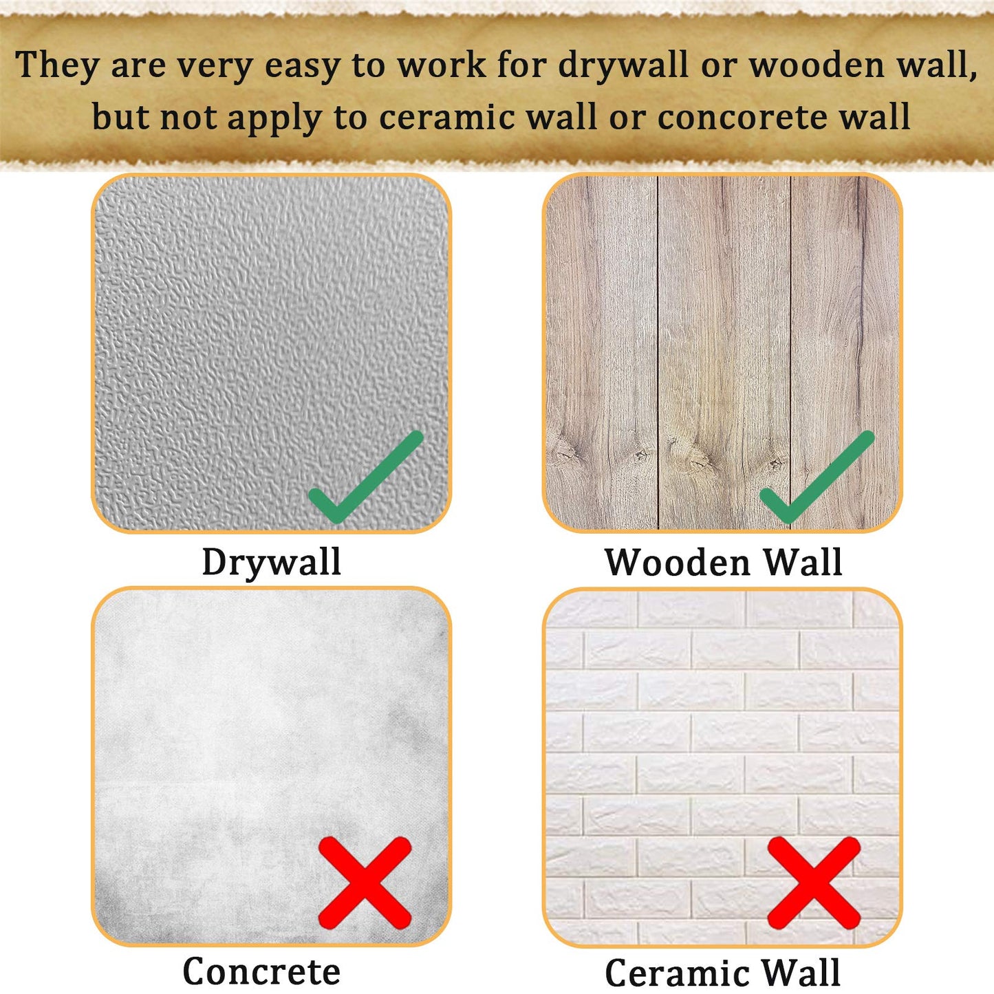 Picture Hanging Nails, 45 Pack Double Headed Push Pins Wall Thumb Tacks for Drywall , Art, Posters, Photos, Hanging Kit with Nails & Hooks