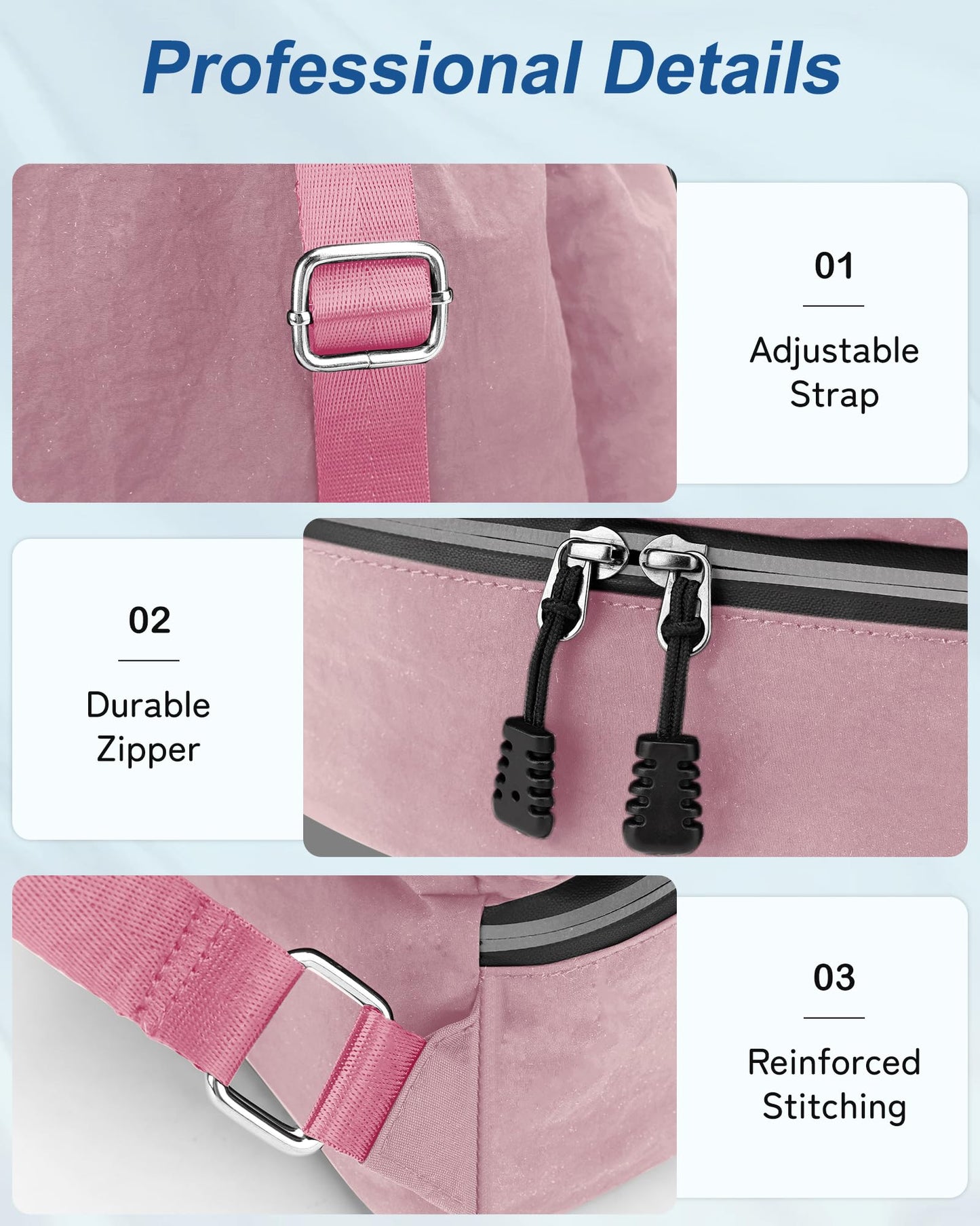 JELUTAR Drawstring Backpack for Men Women Water-Resistant Gym Bag with Shoe Compartment Lightweight String Sport Sackpack for Basketball Soccer Swimming and Travel, Pink