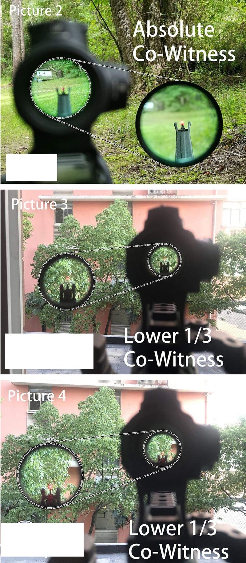 Ade Advanced Optics Absolute Cowitness Riser HIGH Mount for ADE RD3-006 Haracan, RD3-009 Crusader, RD3-012 Delta, RD3-013 Bertrillium, RD3-015 Zantitium Red Dot Sight