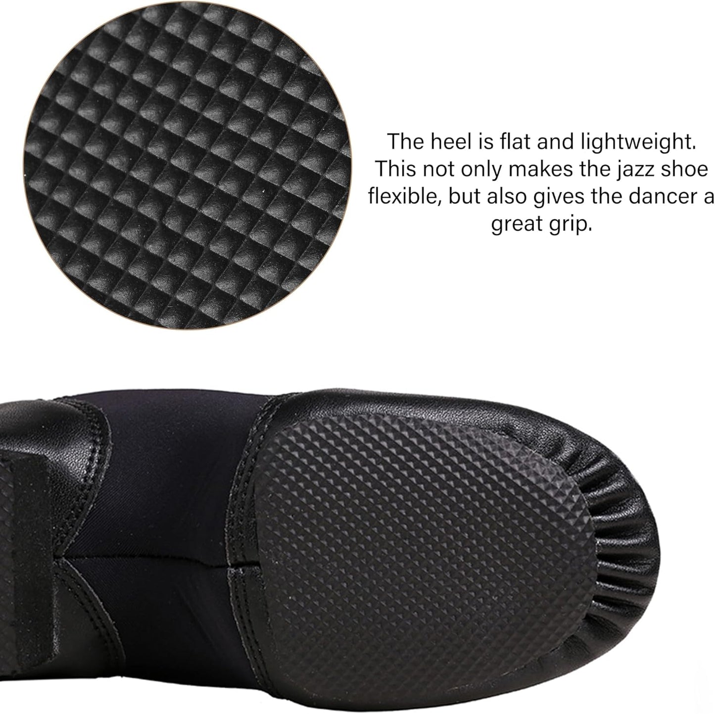 Stelle Jazz Shoes - Unisex Leather Slip-On Dance Shoes for Kids | Toddler to Big Kid Sizes