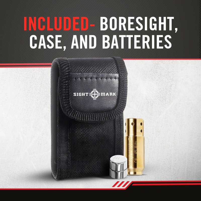 Sightmark .45 ACP Boresight with Red Laser