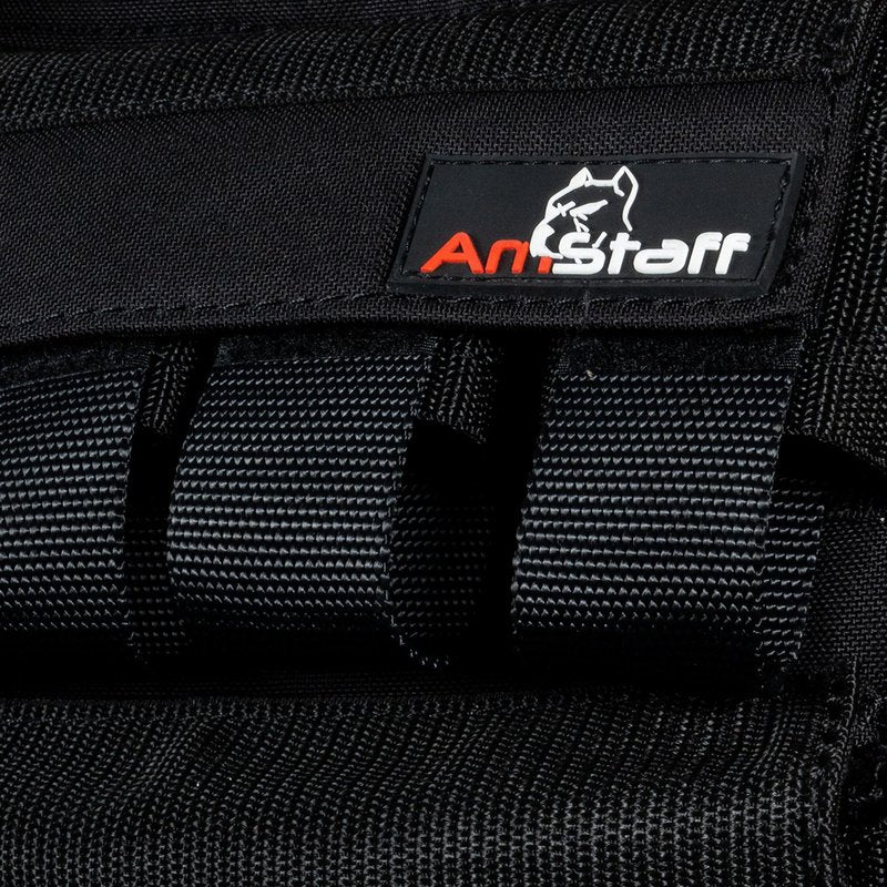 Amstaff Adjustable Weighted Vest with Iron Blocks - Weight Vests for Men & Women - Versatile Wearable Weighted Vest for Fitness Workouts, Strength and Endurance Training, Running, Crossfit (36 lbs)