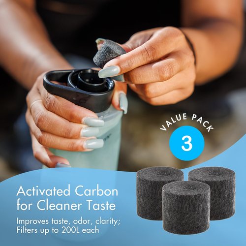 Katadyn BeFree AC Carbon Replacement (3 Pieces)