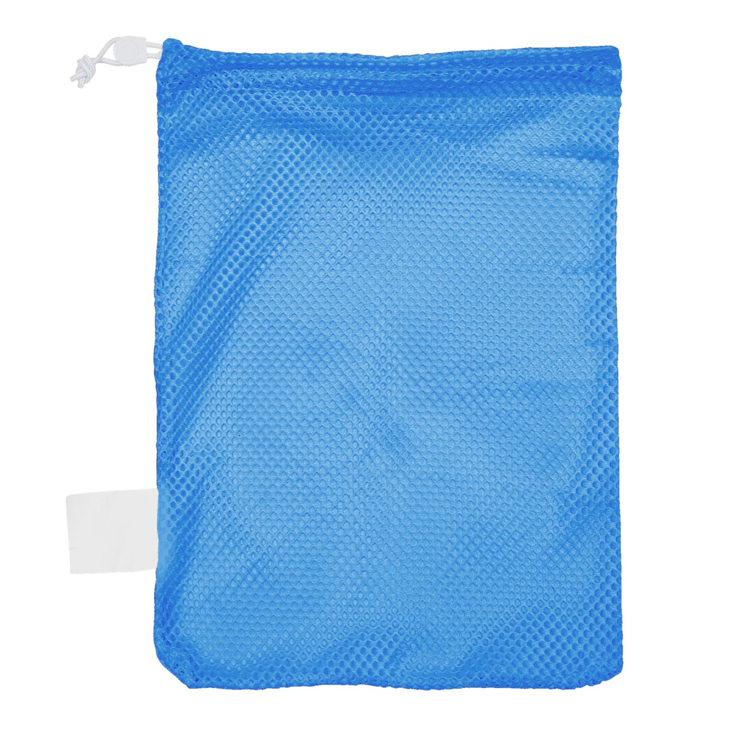 Champion Sports Mesh Sports Equipment Bag- Columbia Blue, 12" x 18"