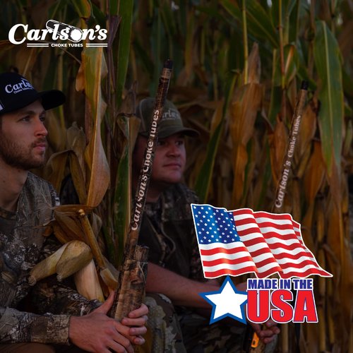 Carlson's Choke Tubes 12 Gauge Compatible for Beretta Benelli Mobil [ Long Range | 0.700 Diameter ] Blued Steel | Cremator Ported Waterfowl Choke Tube | Made in USA